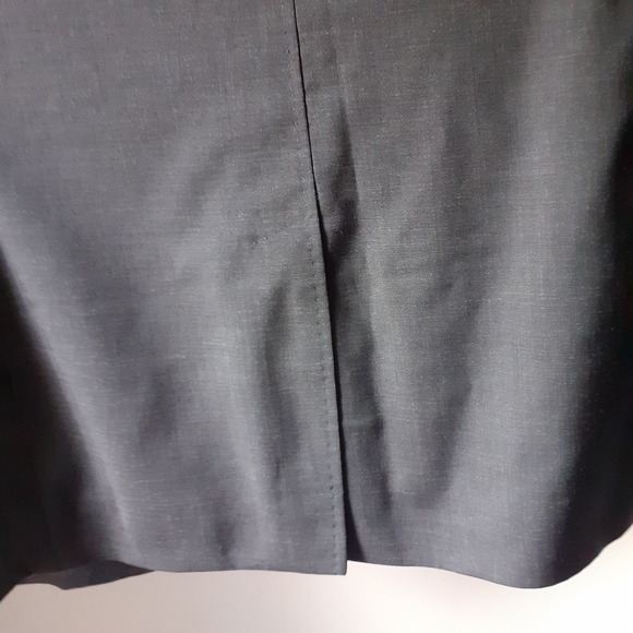 D&G Dolce & Gabbana Mens 40R PURE WOOL Luxury Peak Lapel Suit Jacket- Gray - Picture 4 of 10